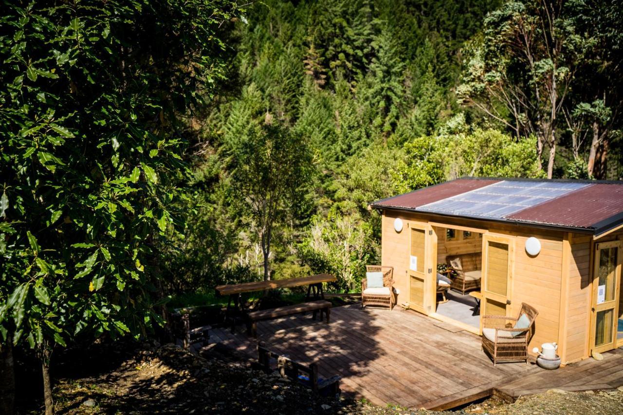 Maitai Whare Iti - Adventure Cabins & House Nelson Eksteriør bilde