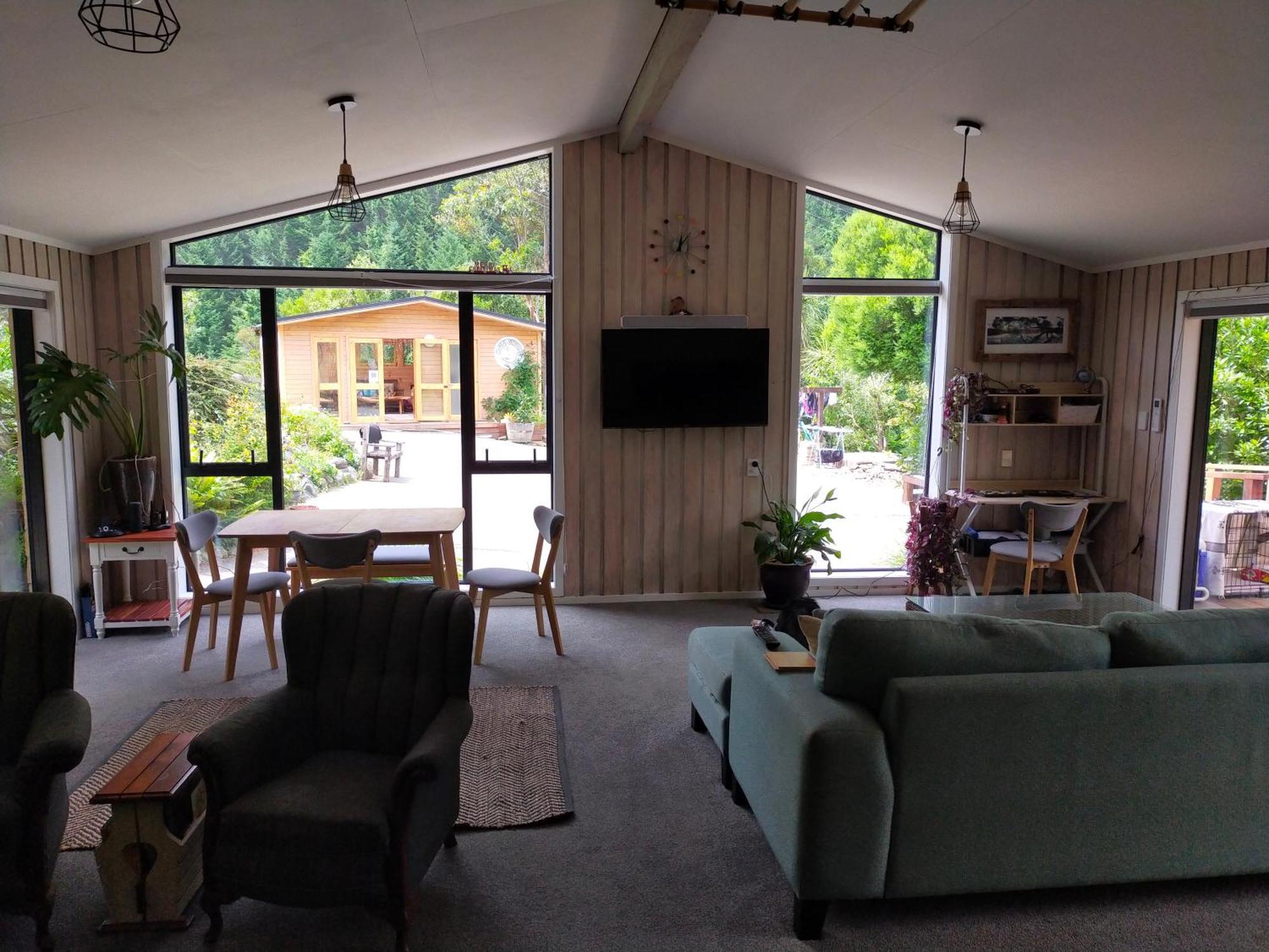 Maitai Whare Iti - Adventure Cabins & House Nelson Eksteriør bilde